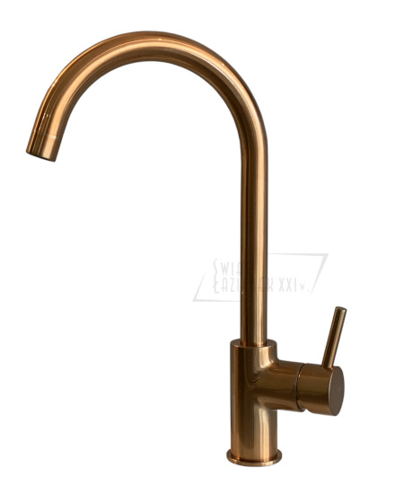 Bruma Basil Bateria zlewozmywakowa jednouchwytowa sunset