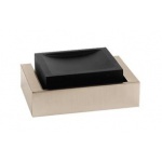 Gessi Rettangolo Mydelniczka (czarna) stainless steel 20802.149 / 20802149