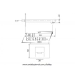 STEINBERG SERIA 160 wylewka wannowa/umywalkowa/prysznicowa 160 2310 / 1602310 / 160.2310