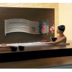 Cordivari LOLA grzejnik łazienkowy poziomy 570 x 1516 mm stal nierdzewna polerowana 3551740130012