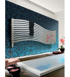 Cordivari LOLA grzejnik łazienkowy poziomy 570 x 1516 mm stal nierdzewna polerowana 3551740130012