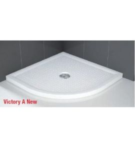 Novellini New Victory Brodzik półokrągły 80x80 cm biały VINR804-30