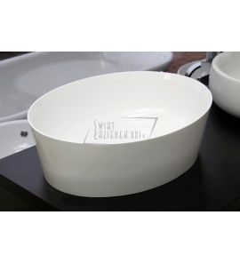 Agape 661 Umywalka Stawiana na blat 44,5x57,2 cm biała ACER0661ZA