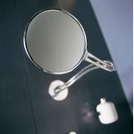 Agape Fusilli Lusterko kosmetyczne powiększające ścienne chrom ASPE012L