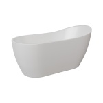  Alanad Gangotri Wanna wolnostojąca 170x72 cm z przelewem szczelinowym Biały AWW-010-170ZP PROMOCJA!!