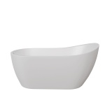  Alanad Gangotri Wanna wolnostojąca 170x72 cm z przelewem szczelinowym Biały AWW-010-170ZP PROMOCJA!!