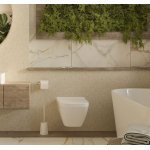 Alanad Siklawa Miska WC wisząca bezrantowa z deską wolnoopadającą 48,5x36x36 cm biała CMW-003