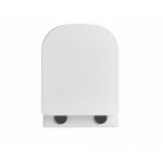 Alanad Siklawa Miska WC wisząca bezrantowa z deską wolnoopadającą 48,5x36x36 cm biała CMW-003