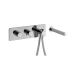 Alpi Allen Bateria wannowa podtynkowa termostatyczna z zestawem prysznicowym chrom AL98L163VDCR