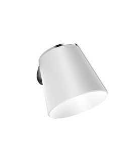 Alpi Fred Deszczownica regulowana chrom/biały FDP01CRBI