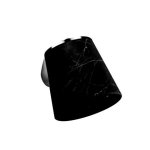  Alpi Fred Deszczownica regulowana chrom/marquinia black marble FDP01CRMNO