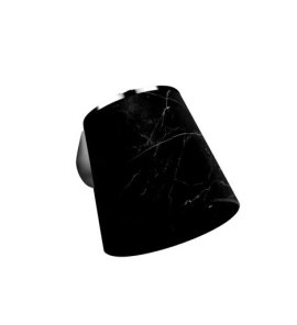 Alpi Fred Deszczownica regulowana chrom/marquinia black marble FDP02CRMNO