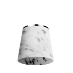  Alpi Fred Deszczownica regulowana chrom/carrara white marble FDS01CRMBO