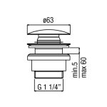 Alpi Le Grand Korek klik klak chrom SC010CR