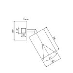 Alpi Loud Deszczownica regulowana chrom LDP01CR
