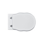 Althea Royal Miska WC wisząca 55x36 cm z deską wolnoopadającą biała ROYAL1 40954+41083