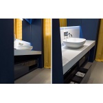 Antonio Lupi Ago Umywalka Stawiana na blat 45x50 cm biała AGO3