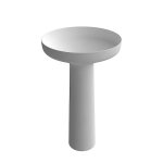 Antonio Lupi Ago Umywalka wolnostojąca Ø 50 cm Biały AGO85