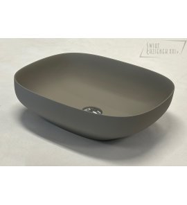  Antonio Lupi Ago Umywalka z korkiem stawiana na blat 50x45 cm AGO3DELFINO