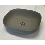  Antonio Lupi Ago Umywalka z korkiem stawiana na blat 50x45 cm AGO3DELFINO