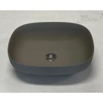  Antonio Lupi Ago Umywalka z korkiem stawiana na blat 50x45 cm AGO3DELFINO