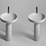 Antonio Lupi Ago185 Umywalka wolnostojąca Ø 50 cm Marmo Carrara AGO185