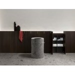  Antonio Lupi Anima Liquida Umywalka kamienna wolnostojąca okrągła Ø62x89,5 cm Ceppo di Grè ANIMALIQUIDA1