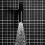 Antonio Lupi Apollo Prysznic ścienny Czarny APOLLO1