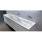 Antonio Lupi Arco Umywalka Zintegrowana z Blatem 54x120 cm biała CR154/ARCO72