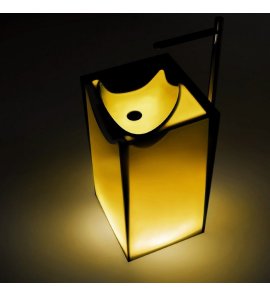   Antonio Lupi Astro Umywalka wolnostojąca 45x50 cm Gran Cru ASTROGRANCRU