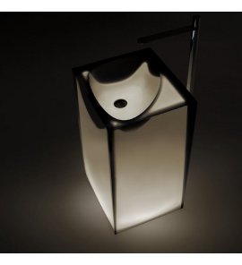   Antonio Lupi Astro Umywalka wolnostojąca 45x50 cm Nebbia ASTRONEBBIA