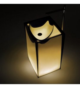   Antonio Lupi Astro Umywalka wolnostojąca 45x50 cm Ocra ASTROOCRA