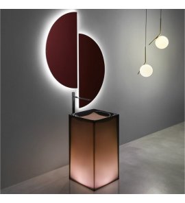   Antonio Lupi Aura Umywalka wolnostojąca 45x45 cm Ginger AURAGINGER