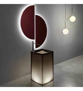   Antonio Lupi Aura Umywalka wolnostojąca 45x45 cm Nebbia AURANEBBIA