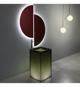   Antonio Lupi Aura Umywalka wolnostojąca 45x45 cm Oleo AURAOLEO