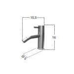Antonio Lupi Ayati Bateria bidetowa 1-otworowa Stal Nierdzewna AY400SA