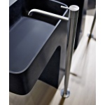 Antonio Lupi Ayati Bateria umywalkowa Wolnostojąca Stal Nierdzewna AY902SA