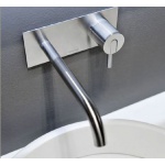 Antonio Lupi Ayati Bateria umywalkowa 2-otworowa Podtynkowa Stal Nierdzewna AY202SA