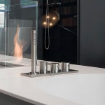 Antonio Lupi Ayati Bateria wannowa Na Brzeg Wanny Stal Nierdzewna AY702SA