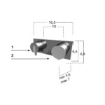 Antonio Lupi Ayati Bateria Wannowo-natryskowa Podtynkowa Stal Nierdzewna AY652PSA