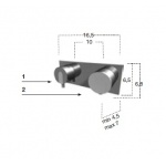 Antonio Lupi Ayati Bateria Wannowo-natryskowa Podtynkowa Stal Nierdzewna AY653PSA