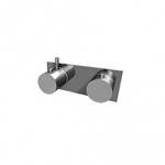 Antonio Lupi Ayati Bateria Wannowo-natryskowa Termostatyczna Podtynkowa Stal Nierdzewna AY655PSA