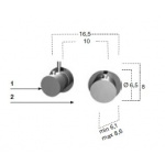 Antonio Lupi Ayati Bateria Wannowo-natryskowa Termostatyczna Podtynkowa Stal Nierdzewna AY654RSA
