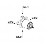 Antonio Lupi Ayatisimple Element podtynkowy do przełącznika podtynkowego Stal Nierdzewna SP603INSA