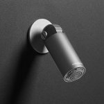 Antonio Lupi Azimut Głowica boczna/sufitowa  Ø 80 mm Stal nierdzewna AZIMUT