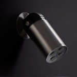 Antonio Lupi Azimut Głowica boczna/sufitowa  Ø 80 mm Stal nierdzewna AZIMUT