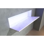 Antonio Lupi Battigia Umywalka Podtynkowa z podświetleniem LED 61x90 cm biała BATTIGIAML