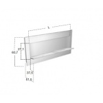 Antonio Lupi Battigia Umywalka Podtynkowa z podświetleniem LED 61x90 cm biała BATTIGIAML