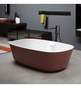 Antonio Lupi Baìa Wanna wolnostojąca 185x90 cm Melograno BAìAMELOGRANO