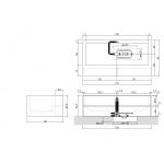 Antonio Lupi Biblio Wanna prostokątna z półkami 170x90 cm biała BIBLIO52